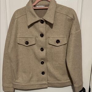 Staccato Beige Utility Jacket